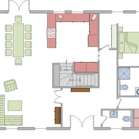 Waalhuus Ferienhaus *